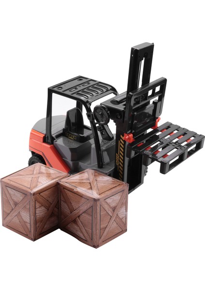 Çocuklara Yönelik 1:22 Ölçekli Paletli Model Depolu Lnertial Forklift (Yurt Dışından)