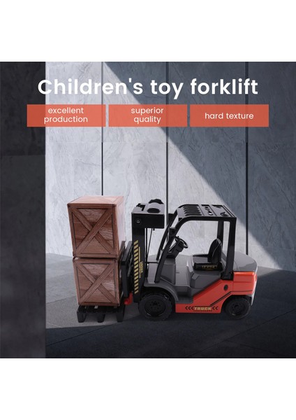 Çocuklara Yönelik 1:22 Ölçekli Paletli Model Depolu Lnertial Forklift (Yurt Dışından)