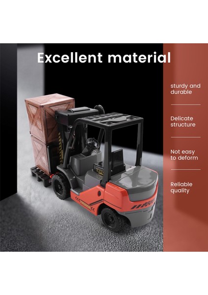 Çocuklara Yönelik 1:22 Ölçekli Paletli Model Depolu Lnertial Forklift (Yurt Dışından)