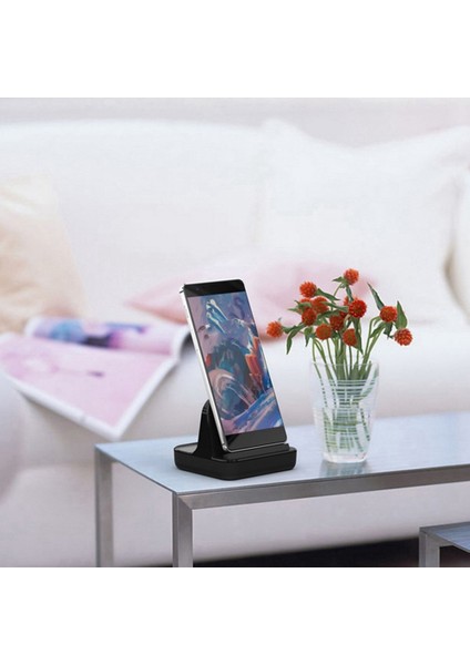 Android Telefon Için C Tipi Şarj Cihazı Bağlantı Istasyonu USB C 3.1 Yuva Istasyonu 5V 2A (Yurt Dışından) modelleri