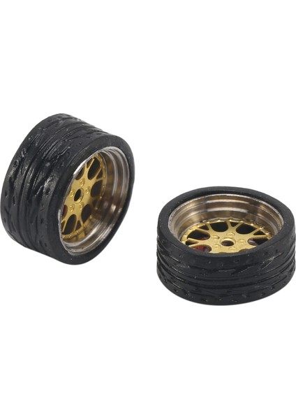 Adet 1/64 Modifiye Tekerlekler Lastik Lastikler Fren Diski Parçaları A6 (Yurt Dışından)