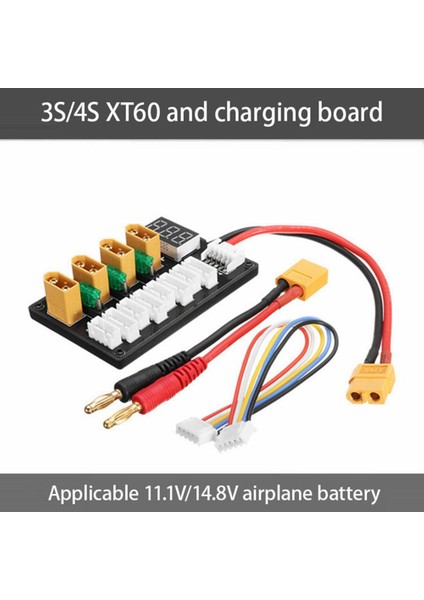3s/4s XT60 Lityum Paralel Şarj Kartı Genişletme Kartı (Yurt Dışından) fiyatları