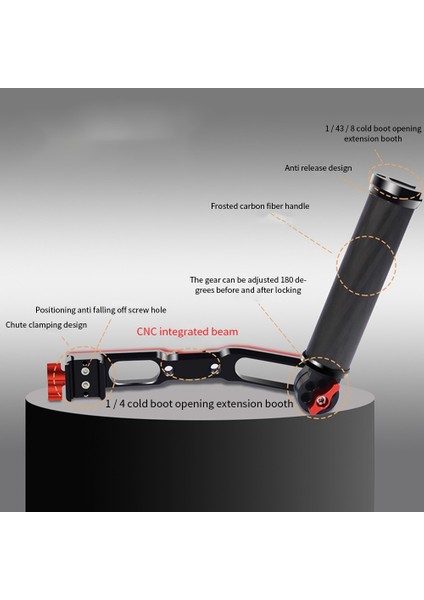 Djı Ronin Için Ayarlanabilir Kol Kavrama Katlama L Braketi Chute Kelepçe Dağı (Yurt Dışından)