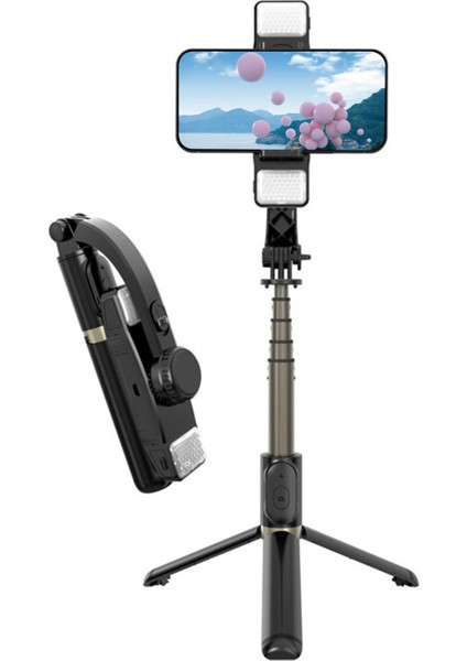 Ios Android Için Kablosuz Bluetooth Selfie Çubuğu Sarsıntı Önleyici (Yurt Dışından)