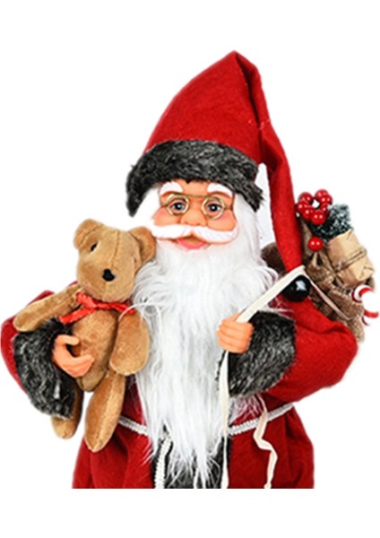 45CM Yeni Yıl Noel Dekorasyonu Noel Baba Bebek Noel Dekoru (Yurt Dışından)