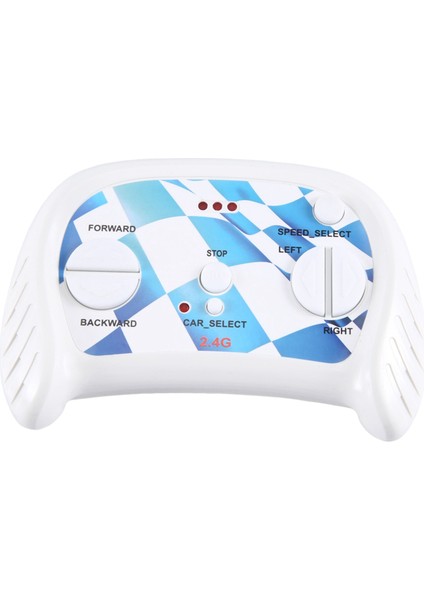 Çocuk Elektrikli Araba 2.4g Bluetooth Uzaktan Kumanda, Beyaz Kontrol (Yurt Dışından)