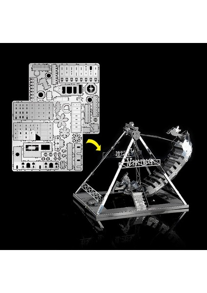 3D Metal Model Kit Viking Gemi Montaj Modeli Dıy 3D Kesim Modeli (Yurt Dışından)