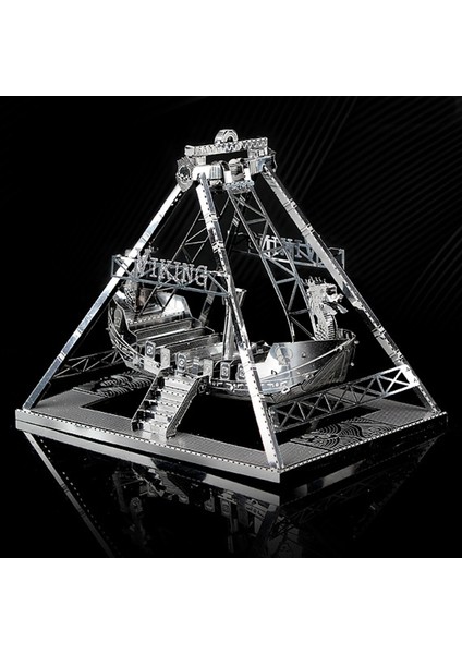 3D Metal Model Kit Viking Gemi Montaj Modeli Dıy 3D Kesim Modeli (Yurt Dışından)