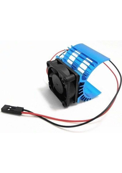 1/10 Rc Araba Için 5V Soğutma Fanlı Isı Emici 540 550 3650 Boyutlu Motor (Yurt Dışından)