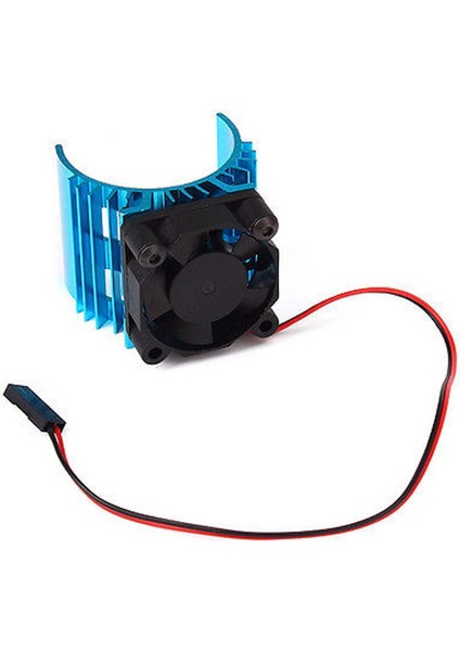 1/10 Rc Araba Için 5V Soğutma Fanlı Isı Emici 540 550 3650 Boyutlu Motor (Yurt Dışından)