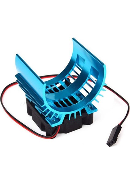 1/10 Rc Araba Için 5V Soğutma Fanlı Isı Emici 540 550 3650 Boyutlu Motor (Yurt Dışından)