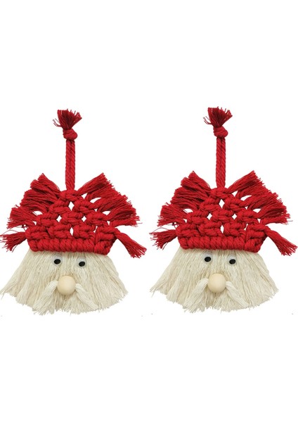 Noel El Dokuma Noel Baba Süs Noel Ağacı Dekoru 18X13 cm (Yurt Dışından)