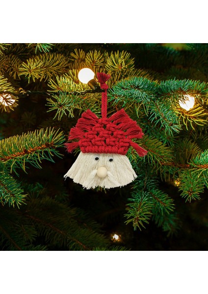 Noel El Dokuma Noel Baba Süs Noel Ağacı Dekoru 18X13 cm (Yurt Dışından) indirimleri