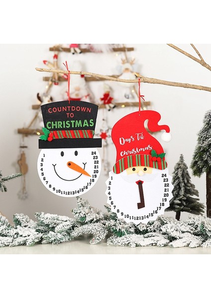 Adet Karikatür Dokunmamış Noel Yaşlı Insanlar Geri Sayım Takvimi (Yurt Dışından) modelleri