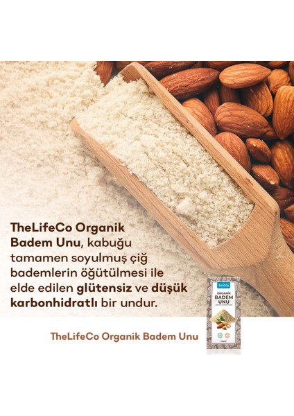 Organik Badem Unu 250 gr (Glutensiz, Katkısız, Vegan) modelleri