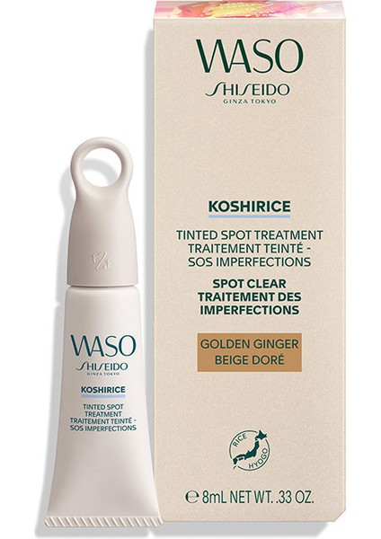 Waso Koshirice Tinted Spot Treatment Golden Ginger / Bakim Kremi