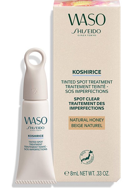 Waso Koshirice Tinted Spot Treatment Natural Honey / Bakim Kremi