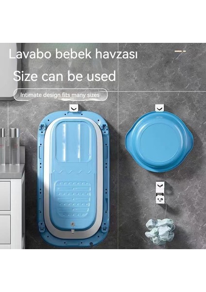 Weırsoın Tuvalet Deliksiz Lavabo Depolama Rafı Yapışkanlı Kanca (Yurt Dışından)