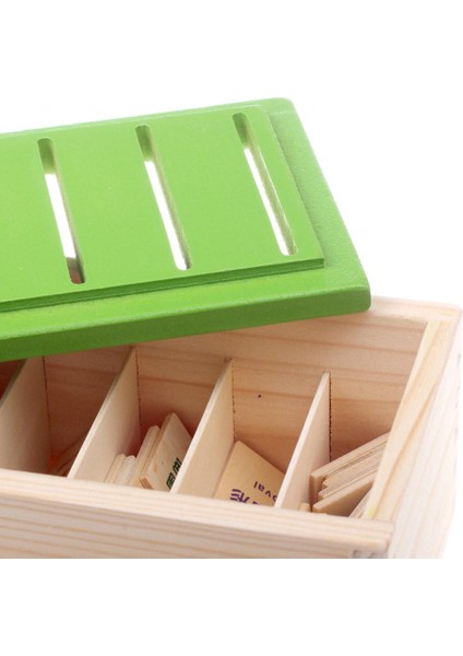 Hamaha Wooden Toys Ahşap Eğitici Geliştirici Bilgi Sınıflandırma Kutusu Mazgal Oyuncak