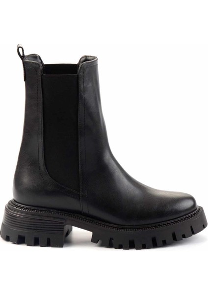 Siyah Kadın Bot & Bootie K02429151109