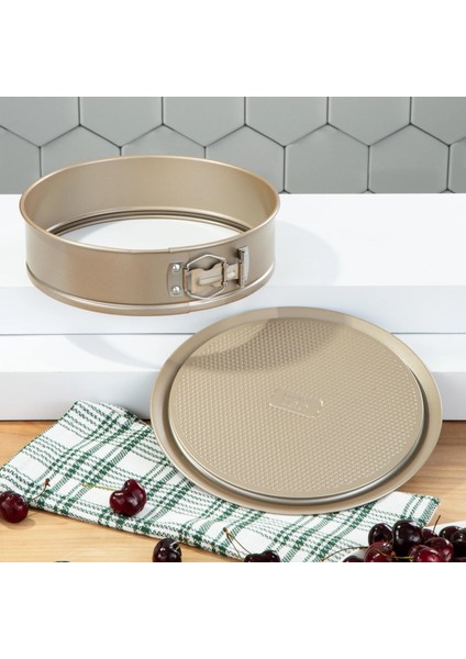 Balance Yapışmaz Karbon Çelik Yaylı Kelepçeli Kek Kalıbı 9"-24 cm - 3950555 indirimleri