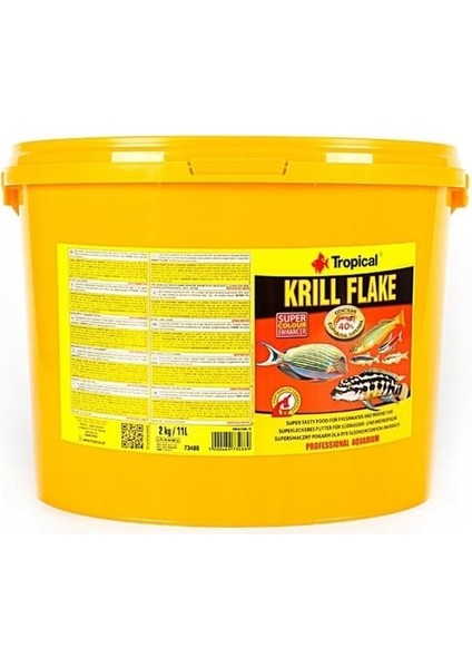 Krill Flake Pul Yem 100 Gram