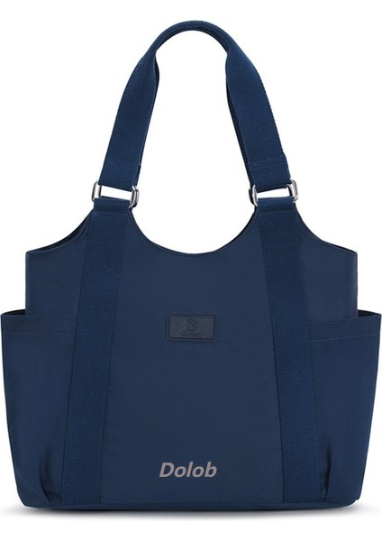 Kanvas Çanta Kadın Rahat Naylon Omuz Çantası Büyük Kapasiteli Çok Yönlü Öğrenci Banliyö Çantası (Yurt Dışından)