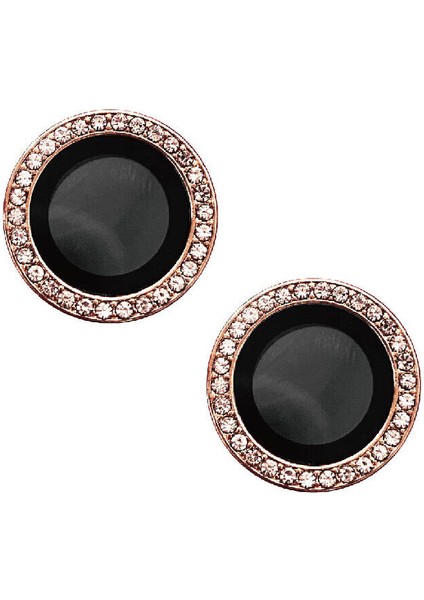 Apple Iphone 15 Için Tekli Taşlı Kamera Lens Koruyucu Cl-06