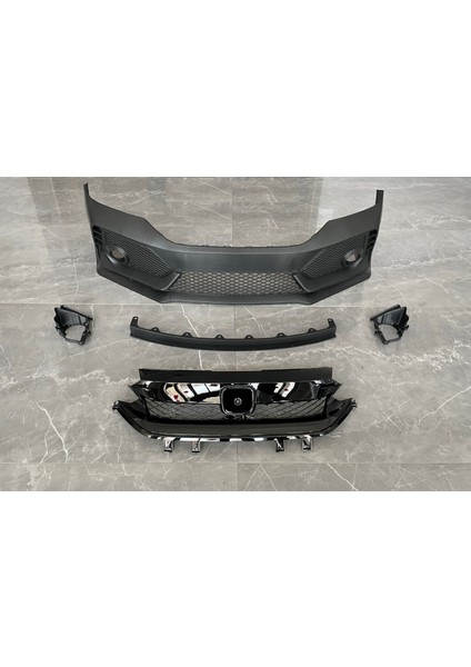 Honda City 2021+ Için Uyumlu Type-R Ön Tampon & Panjur