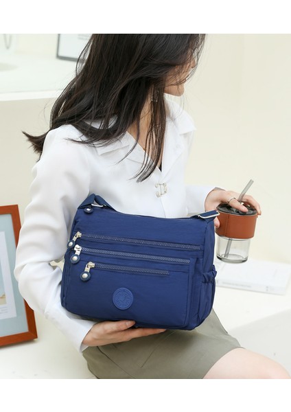 Kadın Anne Çantası Oxford Kumaş Crossbody Çanta 2022 Kanvas Çanta Büyük Kapasiteli Kadın Orta Yaşlı Omuz Çantası Çok Katmanlı (Yurt Dışından) fiyatları