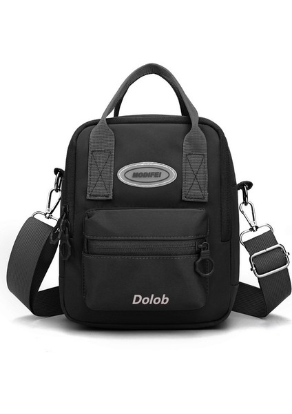 Kadınlar Için Crossbody Çanta 2023 Yeni Moda Omuzdan Askili Çanta Naylon Kumaş El Küçük Çanta Küçük Kare Çanta (Yurt Dışından)
