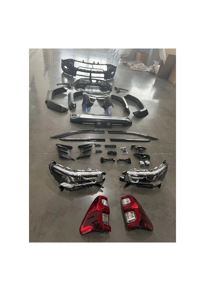 Hilux 2016-2019 Için 2020+ gr Body Kit Facelift