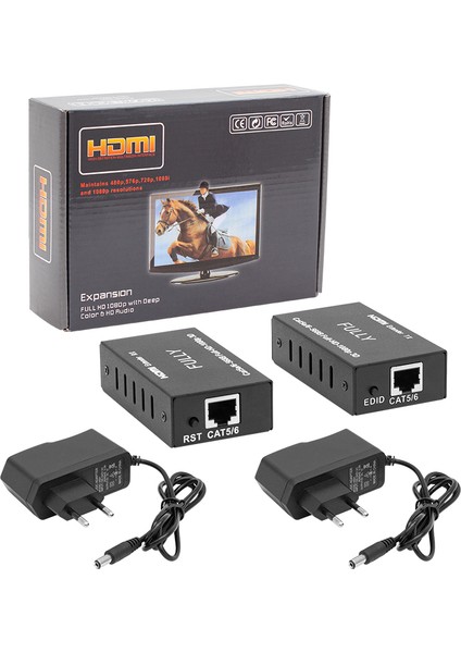 Fully 608 H HDMI To Cat 5/cat 6 60 Metre Uzatıcı Extender