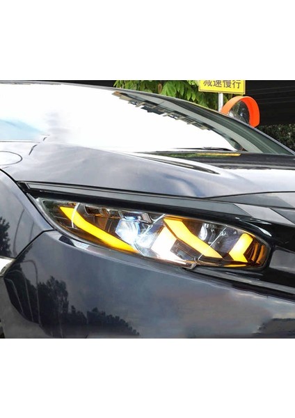 Honda Civic Fc5 (2017- 2019) Lamborghini Style LED Far Seti LAM-T054