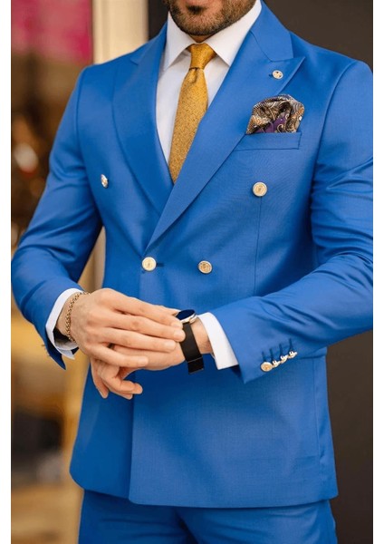 Jesus Mavi Kruvaze Takım Elbise fırsatları