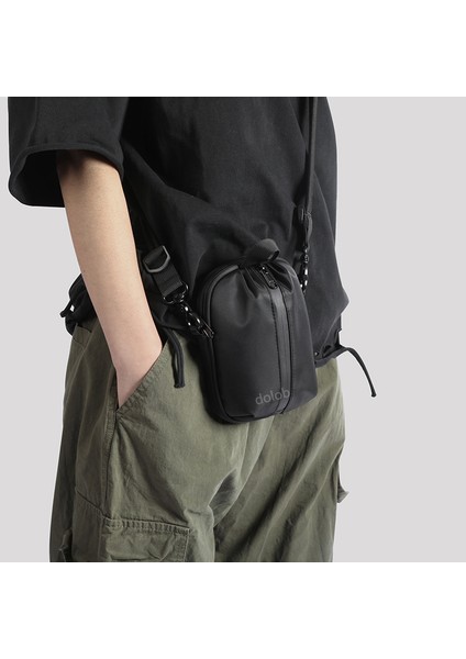 Erkekler Için Modaya Uygun Marka Küçük Omuz Çantası, Kadınlar Için Hafif ve Çok Yönlü Gündelik Çapraz Çanta, Cep Telefonu Aracı Çapraz Çanta (Yurt Dışından)