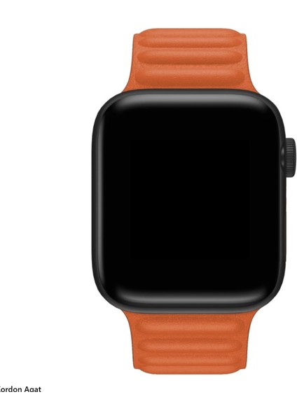 Apple Watch 5 6 7 8 9 38MM 40MM 41MM Uyumlu Manyetik Baklalı Kordon