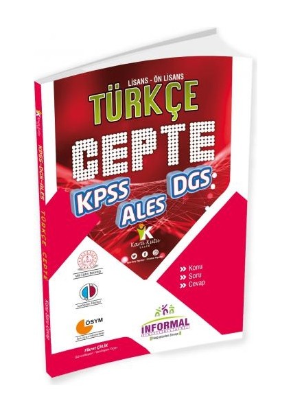 ALES Türkçe Cepte Konu-Soru-Cevap ÖSYM Analiz Serisi