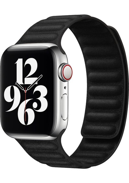 Apple Watch 5 6 7 8 9 Ultra 42 44 45 49MM Uyumlu Manyetik Baklalı Kordon