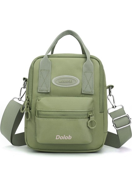 Kadınlar Için Crossbody Çanta 2023 Yeni Moda Omuzdan Askili Çanta Naylon Kumaş El Küçük Çanta Küçük Kare Çanta (Yurt Dışından)