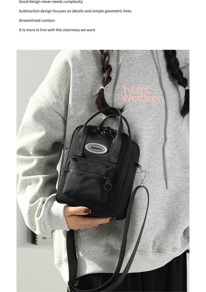 Kadınlar Için Crossbody Çanta 2023 Yeni Moda Omuzdan Askili Çanta Naylon Kumaş El Küçük Çanta Küçük Kare Çanta (Yurt Dışından) fiyatları