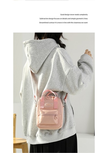 Kadınlar Için Crossbody Çanta 2023 Yeni Moda Omuzdan Askili Çanta Naylon Kumaş El Küçük Çanta Küçük Kare Çanta (Yurt Dışından) fırsatları