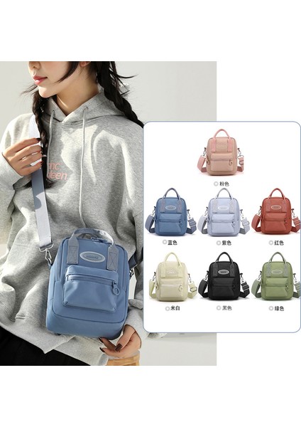 Kadınlar Için Crossbody Çanta 2023 Yeni Moda Omuzdan Askili Çanta Naylon Kumaş El Küçük Çanta Küçük Kare Çanta (Yurt Dışından) indirimleri