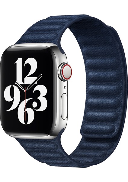 Apple Watch 5 6 7 8 9 Ultra 42 44 45 49MM Uyumlu Manyetik Baklalı Kordon