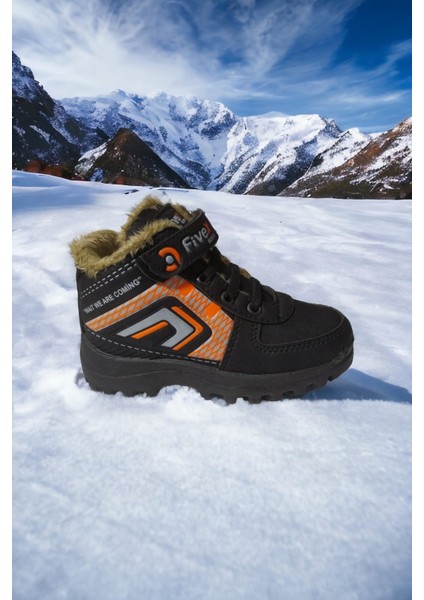 Çocuk Içi Kürklü Soğuğa Dayanıklı Kışlık Bot fiyatları