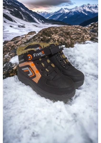 Çocuk Içi Kürklü Soğuğa Dayanıklı Kışlık Bot fırsatları