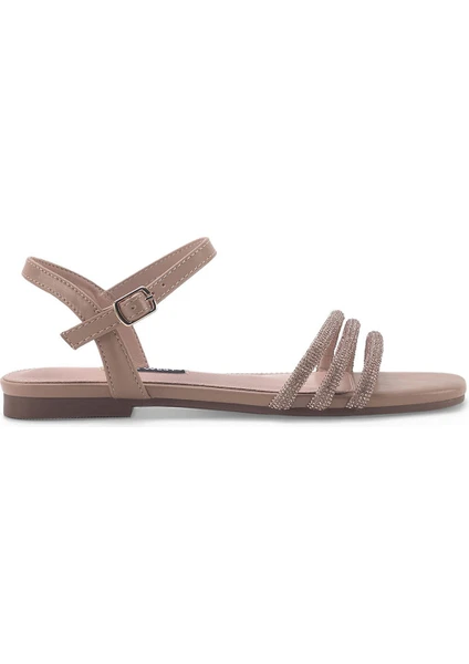 Nine West Angel 3fx Nude Kadın Düz Sandalet