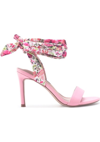 Deave 3fx Pembe Kadın Topuklu Sandalet