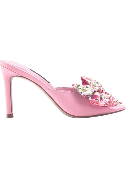 Nine West Duru 3fx Pembe Kadın Topuklu Terlik