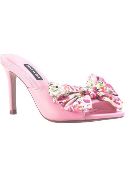 Nine West Duru 3fx Pembe Kadın Topuklu Terlik